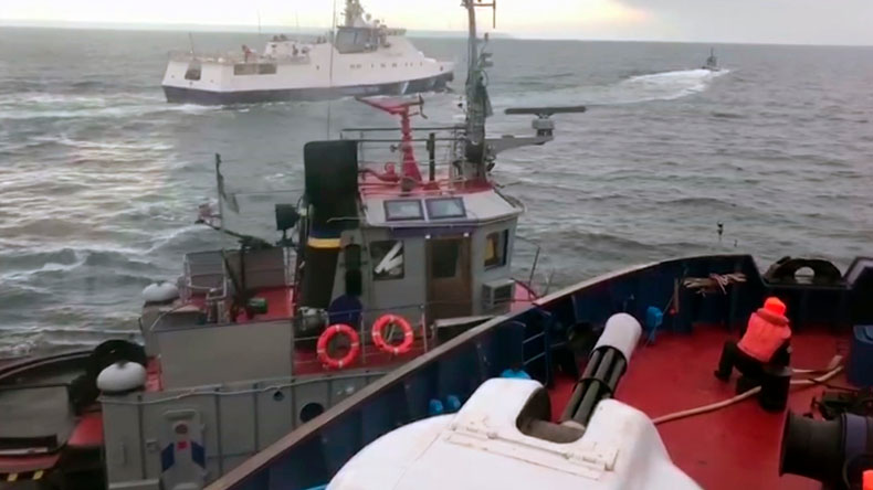 Alleged confrontation in the Kerch Strait