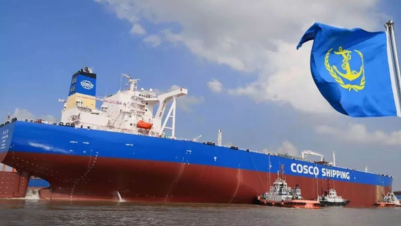 Cosco tanker