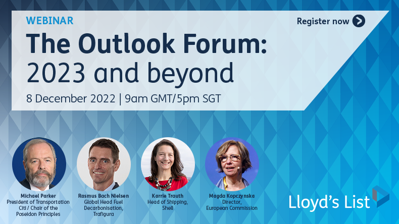 Lloyd’s List Outlook forum 2023