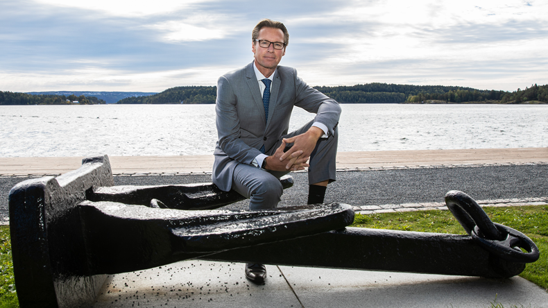 DNV’s chief executive of maritime Knut Ørbeck-Nilssen. Picture from DNV
