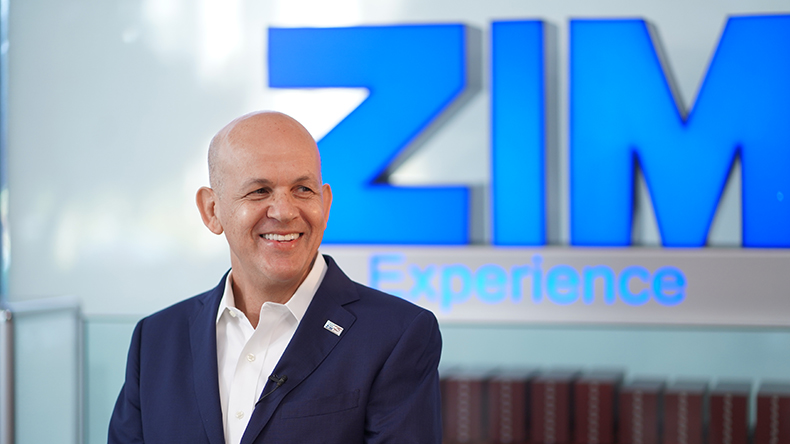 Zim chief executive Eli Glickman credit Zim