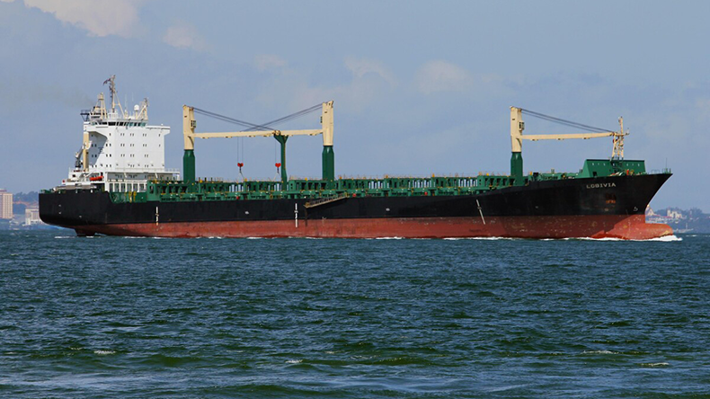 Containership Lobivia at Singapore