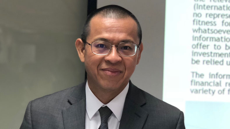 OOIL chief finance officer Alan Tung