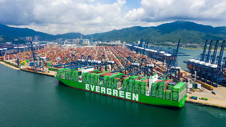 Evergreen container tracking