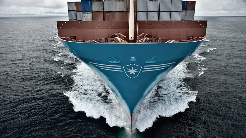 Maersk bow