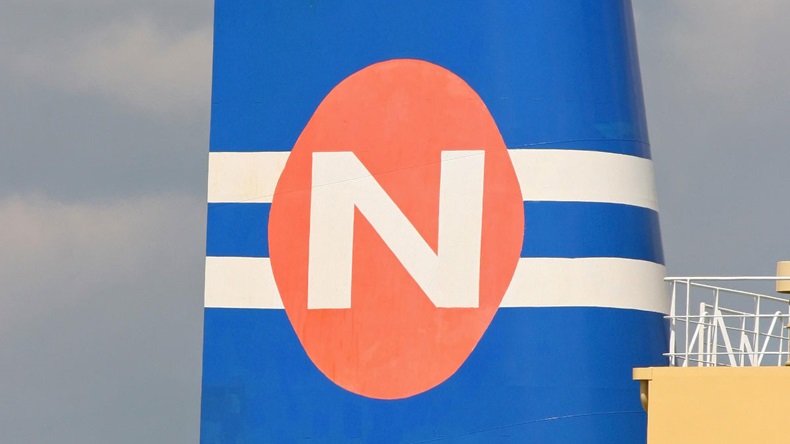 Navios logo on funnel