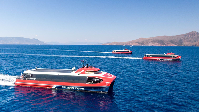 Attica’s energy-efficient catamarans on Saronic routes 