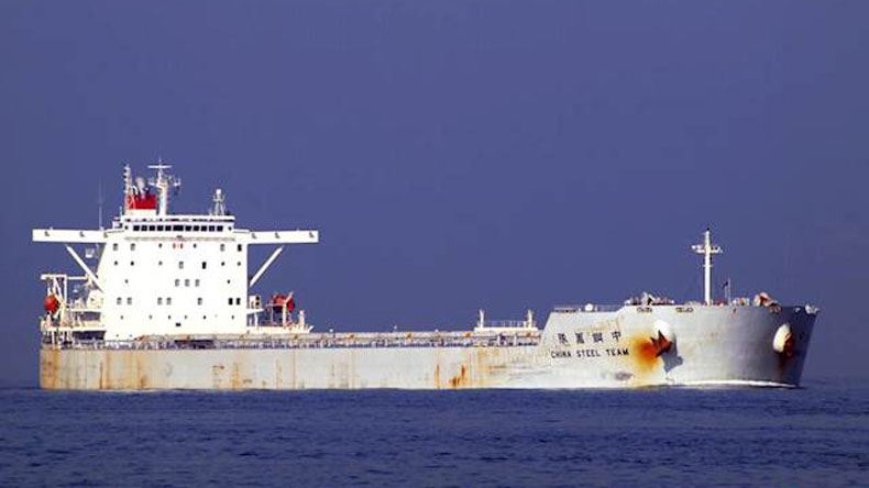 The 15-year-old, 203,000 dwt bulk carrier China Steel Team