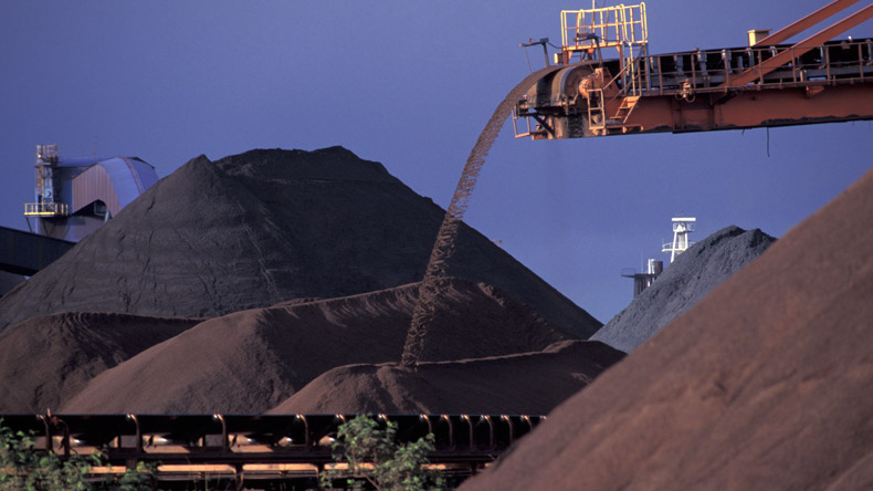 Iron ore mining, Brazil