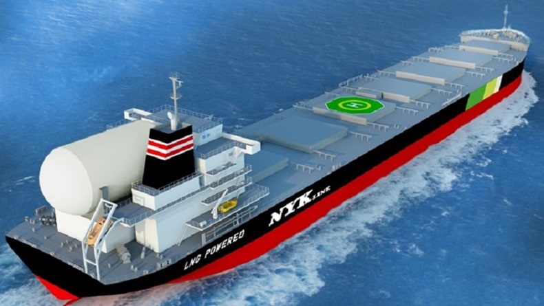 NYK LNG-fuelled panamax coal bulkers