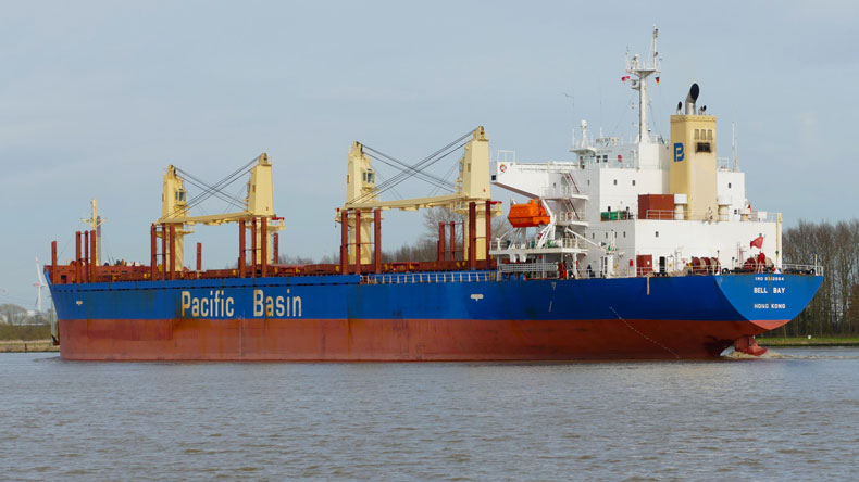 Pacific Basin's 33,541 dwt bulker Bell Bay
