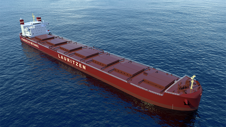 J. Lauritzen’s methanol dual-fuel kamsarmax bulk carrier