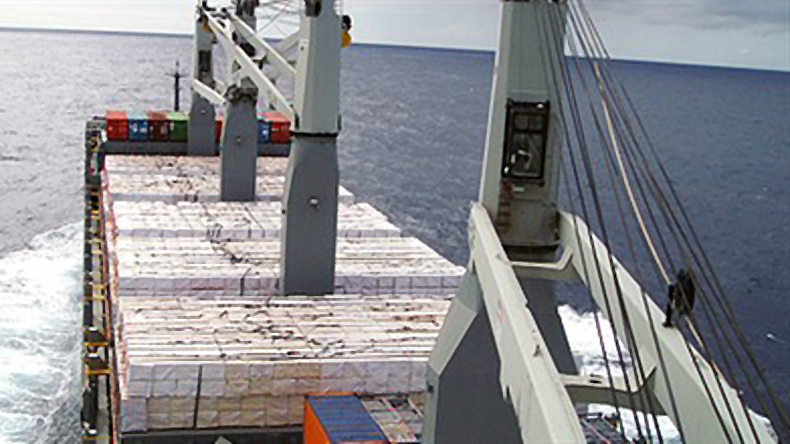Breitling dry bulk vessel deck view