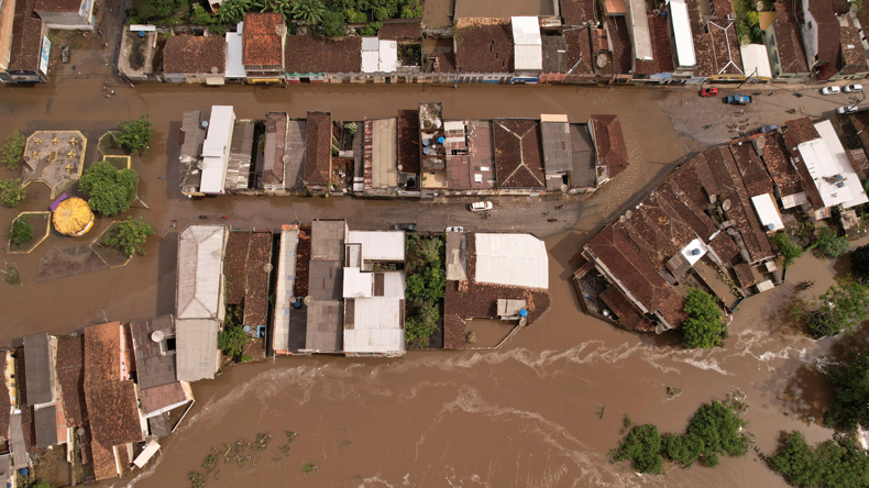 Flooding in Brazil. Credit Reuters / Alamy Stock Photo