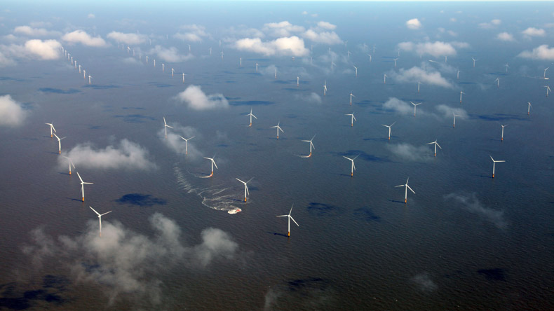 North Sea wind farm Pic: A.P.S. (UK) / Alamy Stock Photo