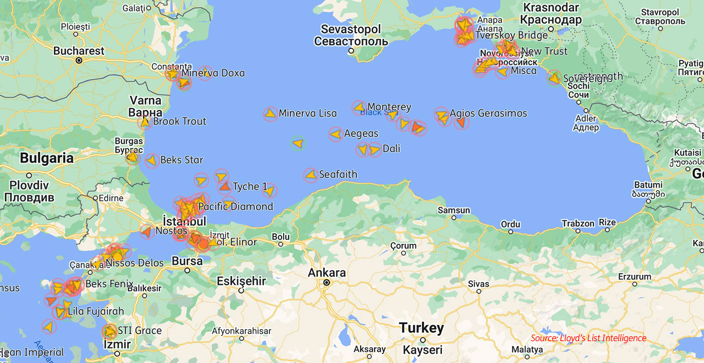 Black Sea tankers