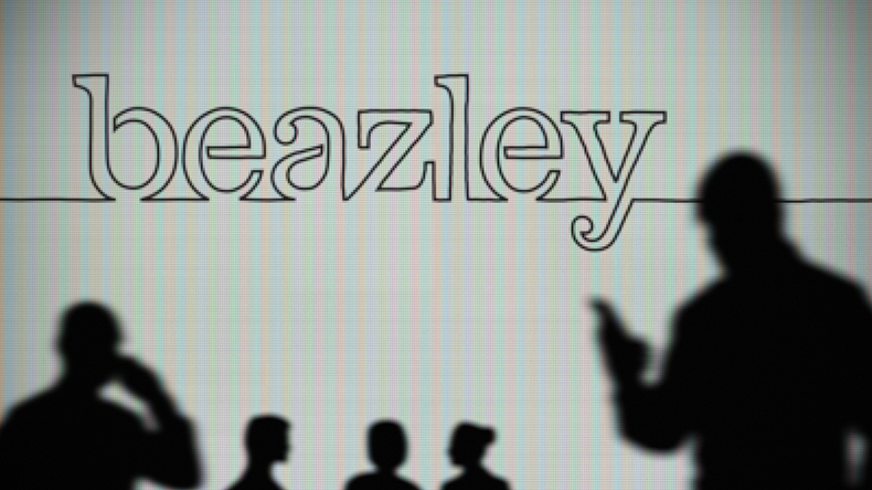 Beazley Group logo Credit: M4OS Photos / Alamy Stock Photo