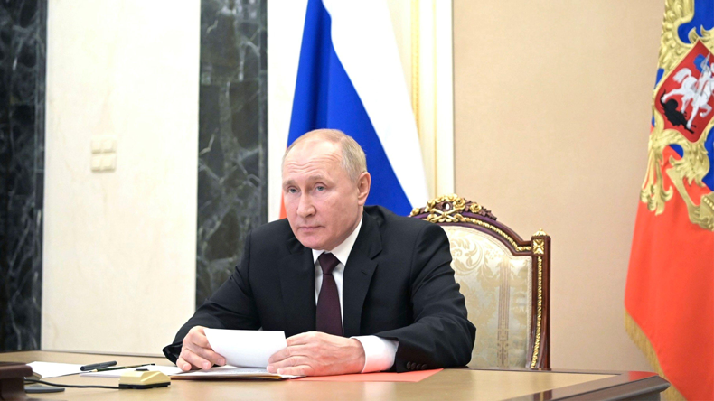 Vladimir Putin. Credit Russian Government / Alamy Stock Photo