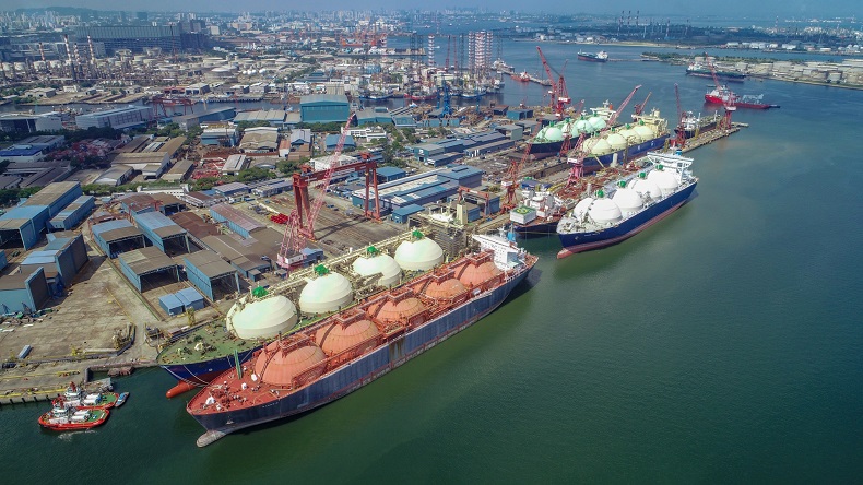 Keppel Shipyard, Singapore in 2019