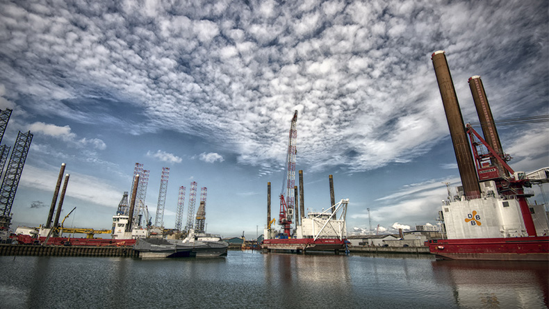 Offshore construction jack-up vessels and offshore wind operations and maintenance