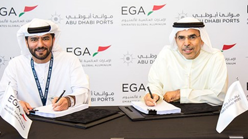 Abu Dhabi Ports Khalifa Port EGA partnership