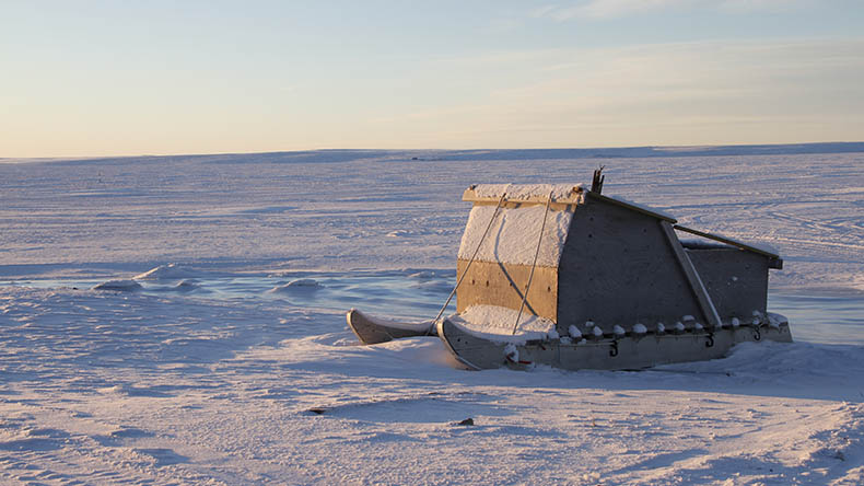 Canada Arctic Inuit sled By Sophia Granchinho / Shutterstock