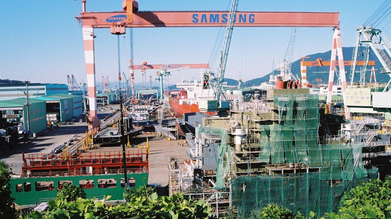 Samsung Heavy Industries Geoje shipyard