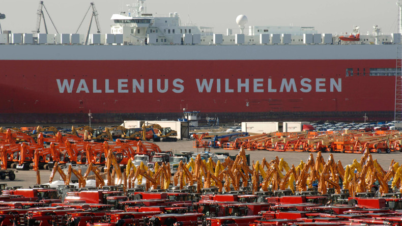 Zeebrugge WWL terminal ro-ro equipment