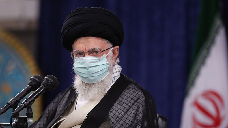 Iran's supreme leader, Ayatollah Ali Khamenei 