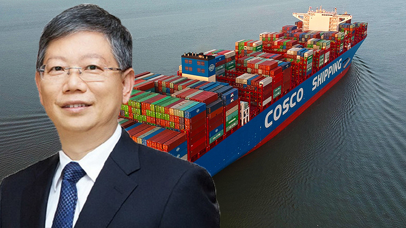 Cosco Shipping and ex-president Fu Gangfeng