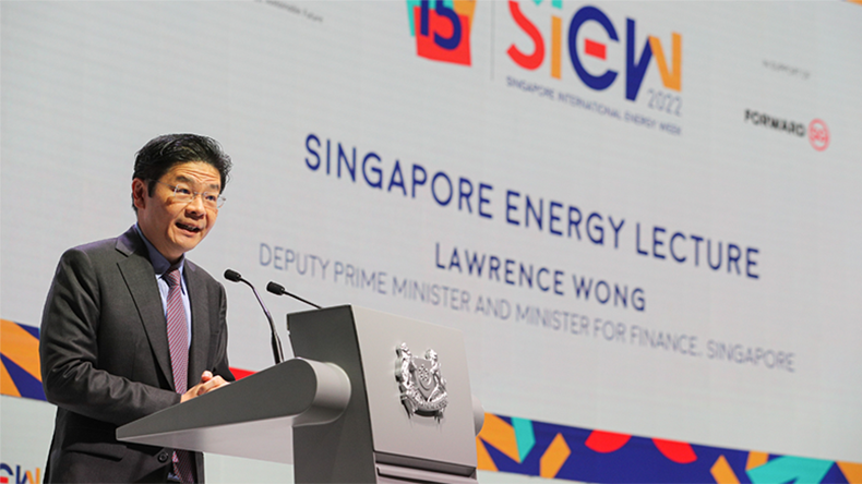Singapore’s deputy prime minister Lawrence Wong