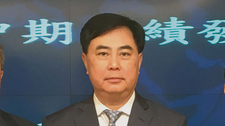 Cosco Shipping Holdings vice-chairman Huang Xiaowen 2017