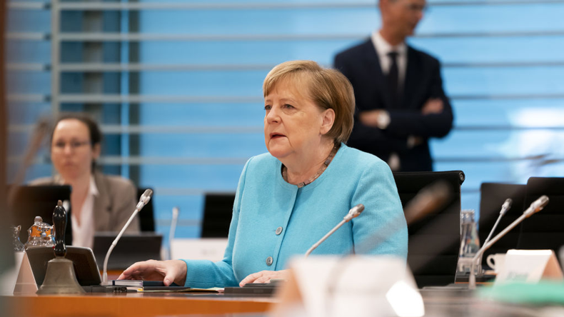 Angela Merkel June 2020. Credit Henning Schacht - Pool/Getty Images