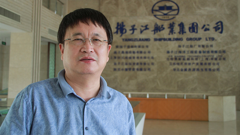Ren Yuanlin, chairman, Yangzijaing Shipbuilding