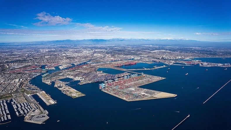 Port of Los Angeles Long Beach. Credit: Port of Los Angeles