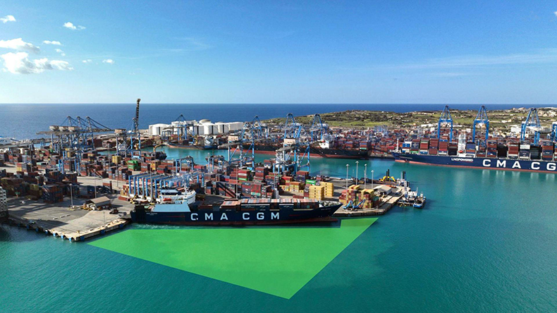 Malta Freeport expansion plan mock up