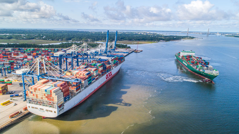 used 9 Oct 2019 Charleston port  Credit: South Carolina Ports Authority