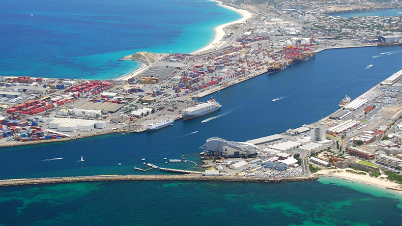 From MIA archive     Fremantle Port Inner Harbour   Credit: Fremantle Ports