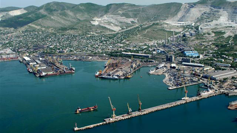 The Russian port of Novorossiysk
