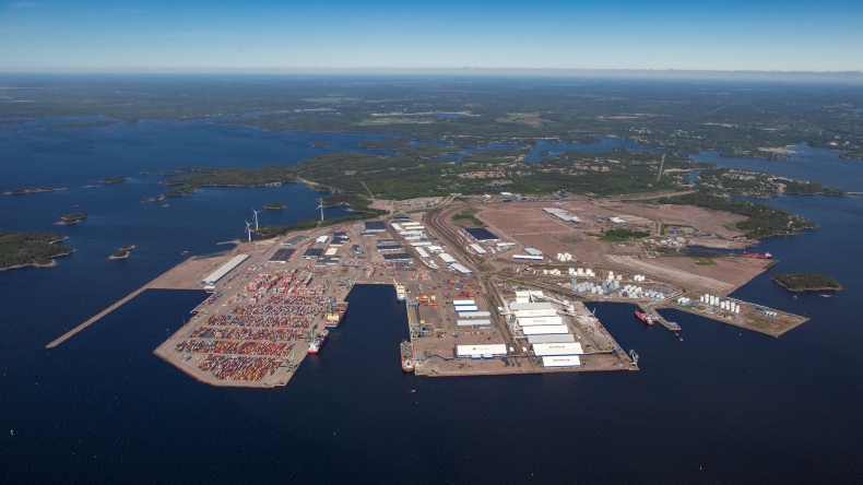 Mussalo, Port of HaminaKotka The Port of HaminaKotka is located by the cities of Hamina and Kotka on the south coast of Finland.  Credit: Port of HaminaKotka Ltd