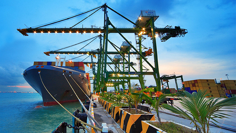 Singapore PSA container terminal