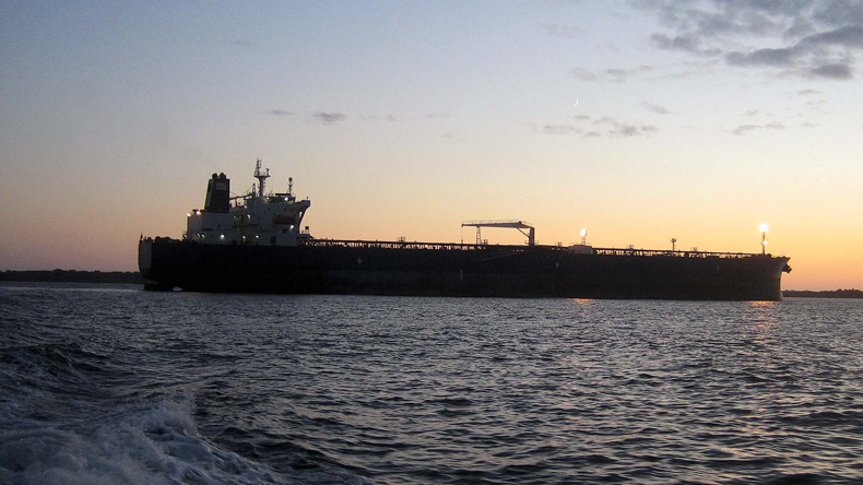 Tanker silhouette