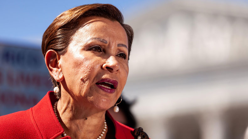US Congress member Representative Nydia Velazquez (D-NY)