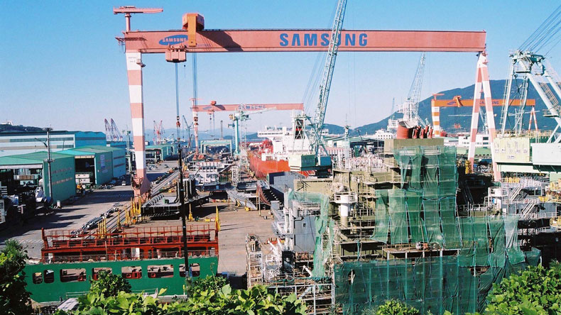 Samsung Heavy Industries Koje yard