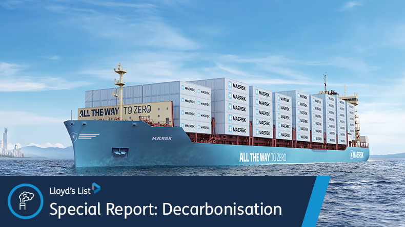 Maersk Line methanol containership 3D concept