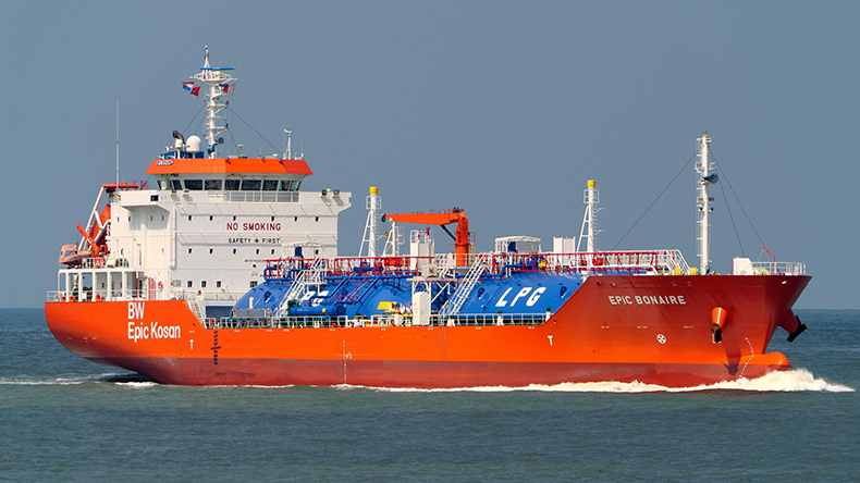Liquefied petroleum gas vessel Epic Bonaire