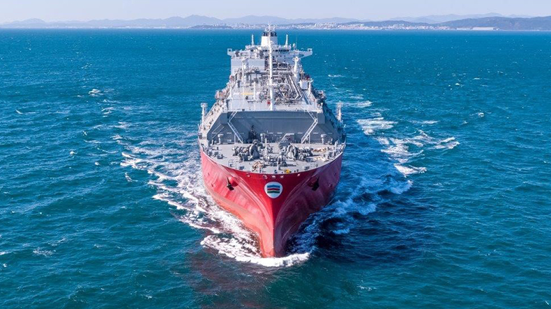 Capital Gas LNG carrier Aristarchos at sea