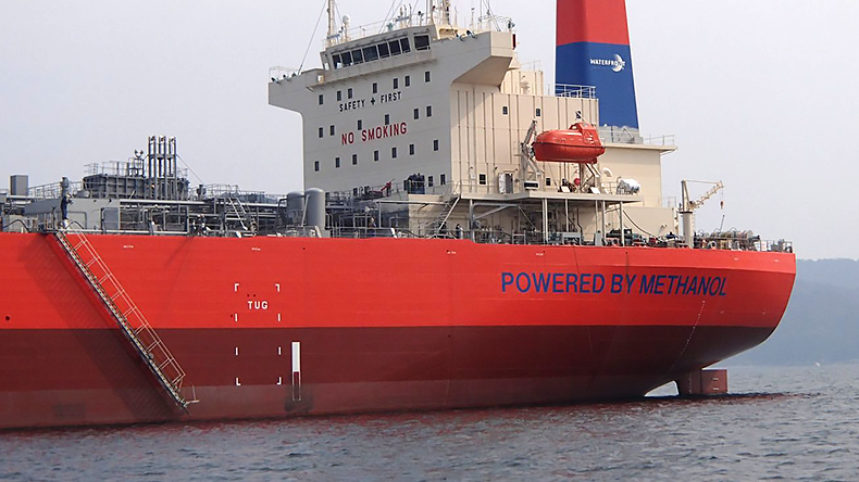 Combined chemical and oil tanker Taranaki Sun uses methane as a marine fuel