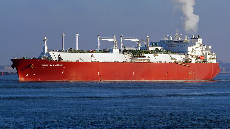 LNG carrier Maran Gas Coronis at sea