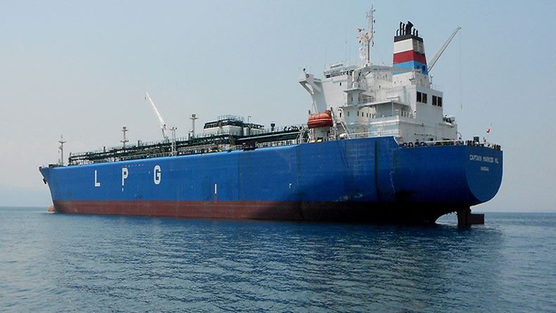Very large gas carrier Captain Markos NL. Credit: Dorian LPG